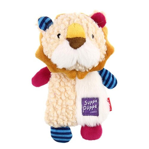 Gigwi Suppa Puppa Peluş Aslan Sesli Yavru Köpek Oyuncağı 16 cm - 2