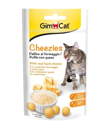 Gimcat Cheezies Peynirli Kedi Ödül Tableti 50 Gr - 1