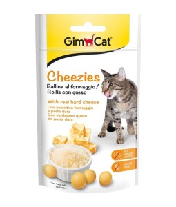 Gimcat Cheezies Peynirli Kedi Ödül Tableti 50 Gr - GimCat
