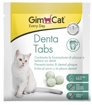 Gimcat Denta Bits Ağız Bakım Kedi Ödül Tableti 15gr - 1