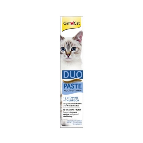 Gimcat Duo Paste Tuna Balıklı Multivitamin Kedi Macunu 50 gr - 1