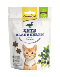 Gimcat Soft Snack Ördekli ve Yaban Mersinli Kedi Ödül Maması 60 gr - GimCat