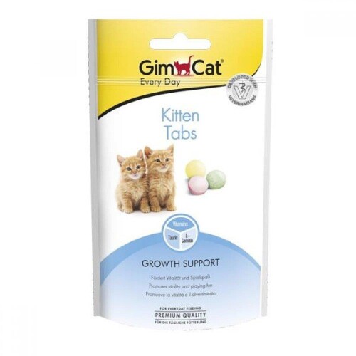 Gimcat Kitten Tabs Yavru Kedi Ödül Tableti 40 gr - 1