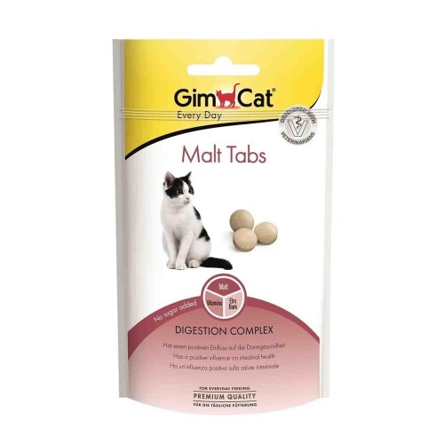Gimcat Malt Tabs Kedi Ödül Tableti 40 gr - 1