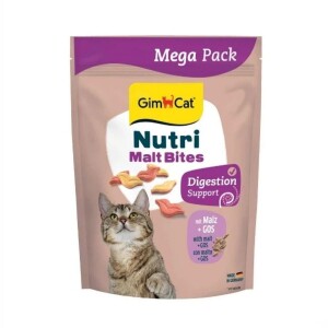 Gimcat Nutri Malt Bites Sindirim Destekleyici Kedi Ödül Tableti 425 Gr - GimCat