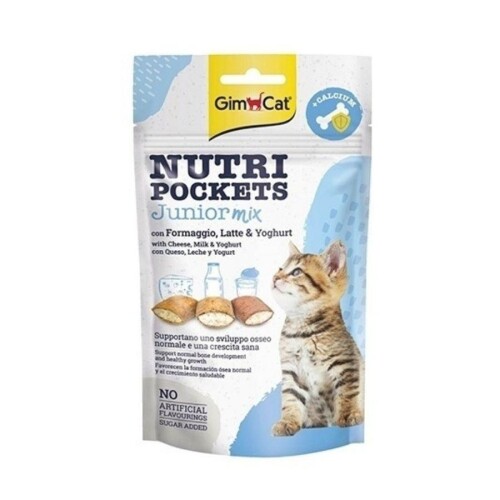 Gimcat Nutripockets Kedi Ödülü Junior Mix 60 gr - 1