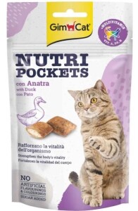 Gimcat Nutripockets Ördekli Kedi Ödülü 60 gr - GimCat