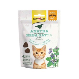 Gimcat Ördekli ve Catnipli Tahılsız Şekersiz Çıtır Kedi Ödül Maması 60 gr - GimCat