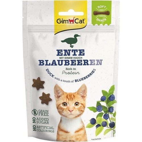 Gimcat Ördekli ve Yaban Mersinli Kedi Ödül Maması 60 gr - 1