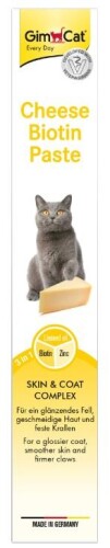 GimCat Sağlıklı Tüy Gelşimi İçin Cheese Biotin Paste 100 gr - 1