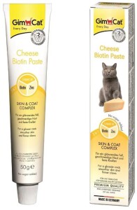 Gimcat Sağlıklı Tüy Gelşimi İçin Cheese Biotin Paste 50 gr - GimCat