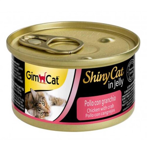 GimCat Shinycat SF Fileto Tavuklu Yengeçli Konserve Kedi Maması 70 gr - 1