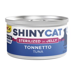 Gimcat Shinycat Sos İçinde Jelly Ton Balıklı Kısırlaştırılmış Kedi Konserve Maması 70 Gr - GimCat