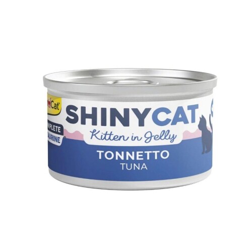 Gimcat Shinycat Sos İçinde Jelly Ton Balıklı Yavru Kedi Konserve Maması 70 Gr - 1