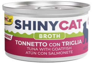 Gimcat Shinycat Sos İçinde Ton Ve Barbun Balıklı Kedi Konserve Maması 70 Gr - GimCat