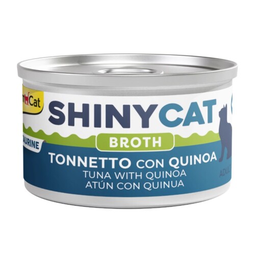 Gimcat Shinycat Sos İçinde Kinoalı Ton Balığı Kedi Konserve Maması 70 Gr - 1