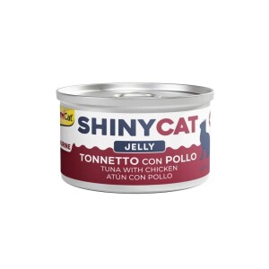Gimcat Shinycat Jelly Ton Balıklı ve Tavuklu Yetişkin Kedi Konservesi 70 gr - GimCat