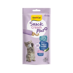 Gimcat Snack Cream Kitten Ton Balıklı & Kabaklı Kedi Ödülü 6x15gr - GimCat