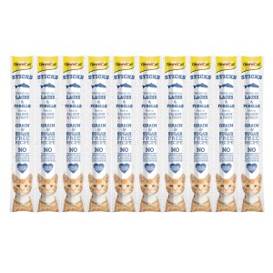 GimCat Sticks Somon & Alabalıklı Ödül Çubukları 50 Gr 10'lu - GimCat