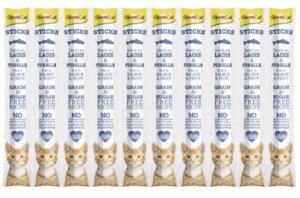 GimCat Sticks Tahılsız Somonlu Ödül Çubuğu 10'lu - GimCat