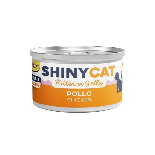 Gimcat Shinycat Sos İçinde Tavuk Etli Yavru Kedi Konservesi 70 gr - 1