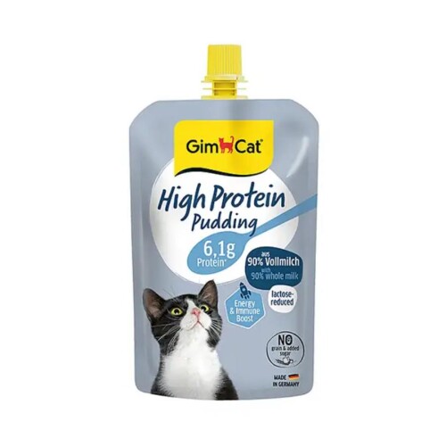 GimCat Yüksek Proteinli Kedi Ödül Pudingi 100 Gr - 1