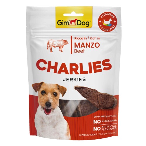 Gimdog Charlies Jerkies Sığır Etli Köpek Ödülü 70 gr - 1