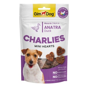 Gimdog Charlies Mini Hearts Ördekli Köpek Ödülü 70 gr - GimDog
