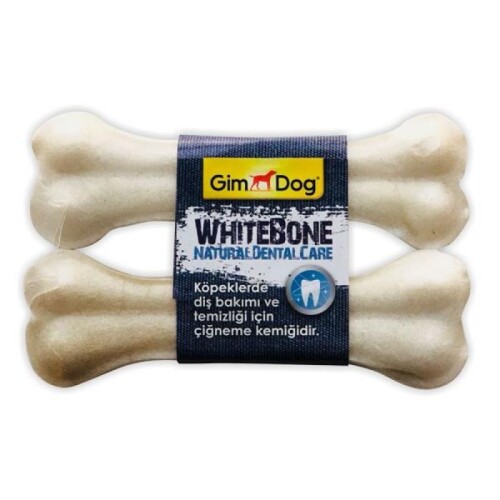 Gimdog Mordimi Beyaz Press Kemik 14 cm 2'li 120 gr - 1