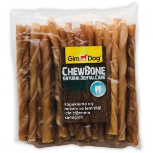 GimDog Mordimi Burgu Çubuk 6 gr 50'li Naturel - GimDog