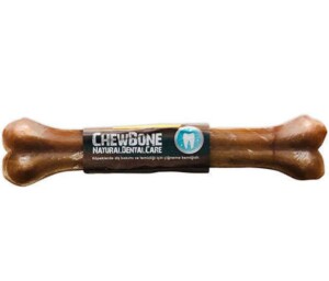 GimDog Mordimi Naturel Press Kemik 10''- 25 cm 1'li - GimDog