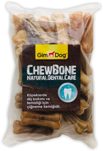 GimDog Mordimi Press Kemik 2'' 25'li Naturel - 1