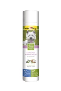 Gimdog Natural Solutions Beyaz Tüylü Köpek Şampuanı 250 ml - GimDog