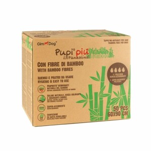 Gimdog Pupi Piu Bamboo Köpek Çiş Eğitim Pedi 60 x 90 cm 50'li - GimDog