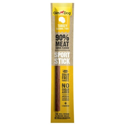 Gimdog Sport Sticks Hindi Etli Tahılsız Köpek Ödül Çubuğu 12 Gr - 1