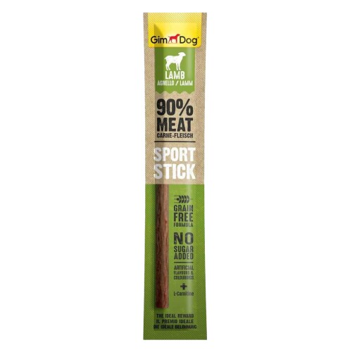 Gimdog Sport Sticks Kuzu Etli Tahılsız Köpek Ödül Çubuğu 12 Gr - 1