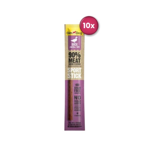 Gimdog Sport Sticks Ördek Etli Tahılsız Köpek Ödül Çubuğu 10 Adet 12 Gr - 1