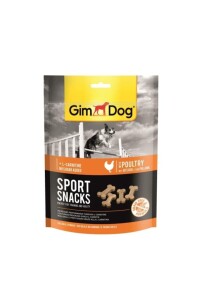 GimDog Sportsnacks Tavuk & L-Carnitinli Ödül Tableti 150 gr - GimDog