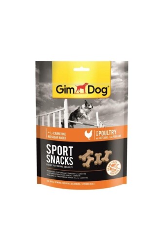 GimDog Sportsnacks Tavuk & L-Carnitinli Ödül Tableti 150 gr - 1