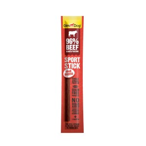 GimDog SportSticks Mono Sığır Etli Tahılsız Köpek Ödül Çubuğu 12gr - GimDog