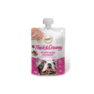 Gnawlers Atlantik Somonlu ve Kızılcıklı Krema Köpek Ödül Maması 100gr - Gnawlers