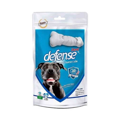 Gnawlers Dent Defense Anti-Bacterial Diş Sağlığı Köpek Ödülü 7'li 105 gr - 1
