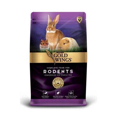 Gold Wings Premium Kemirgen Yemi 1 kg - 1