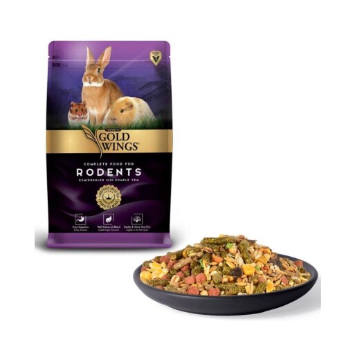 Gold Wings Premium Kemirgen Yemi 1 kg - 2