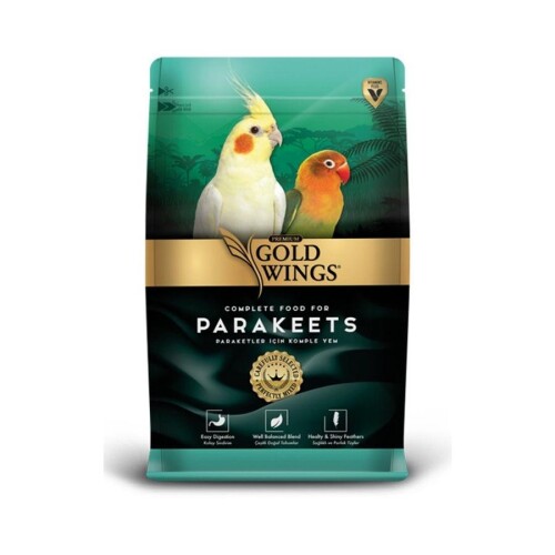 Gold Wings Premium Pareket Kuş Yemi 1 kg - 1