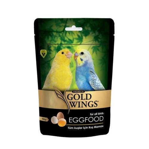 Gold Wings Premium Tüm Kuşlar İçin Yumurta İlaveli Kuş Maması 100 gr - 1