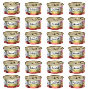 Gourmet Gold Sığır Etli ve Tavuklu Konserve Yetişkin Kedi Maması 85 gr 24 Adet - Gourmet Gold
