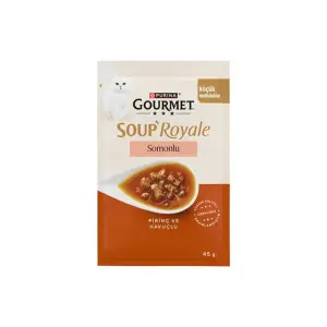 Gourmet Gold Soup Royale Somonlu Yetişkin Kedi Çorbası 45 Gr - Gourmet Gold