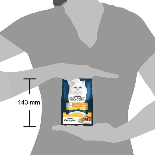 Gourmet Perle Pouch Izgara Tavuklu Yetişkin Kedi Konservesi 26 Adet X 85 gr - 2