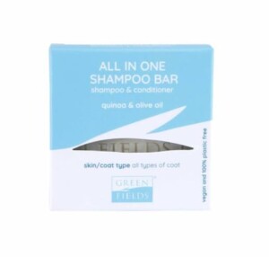 Green Fields All In One Shampoo Bar Köpekler İçin Kinoa ve Zeytinyağ İçeren Kremli Sabun 70 Gr - Green Fields